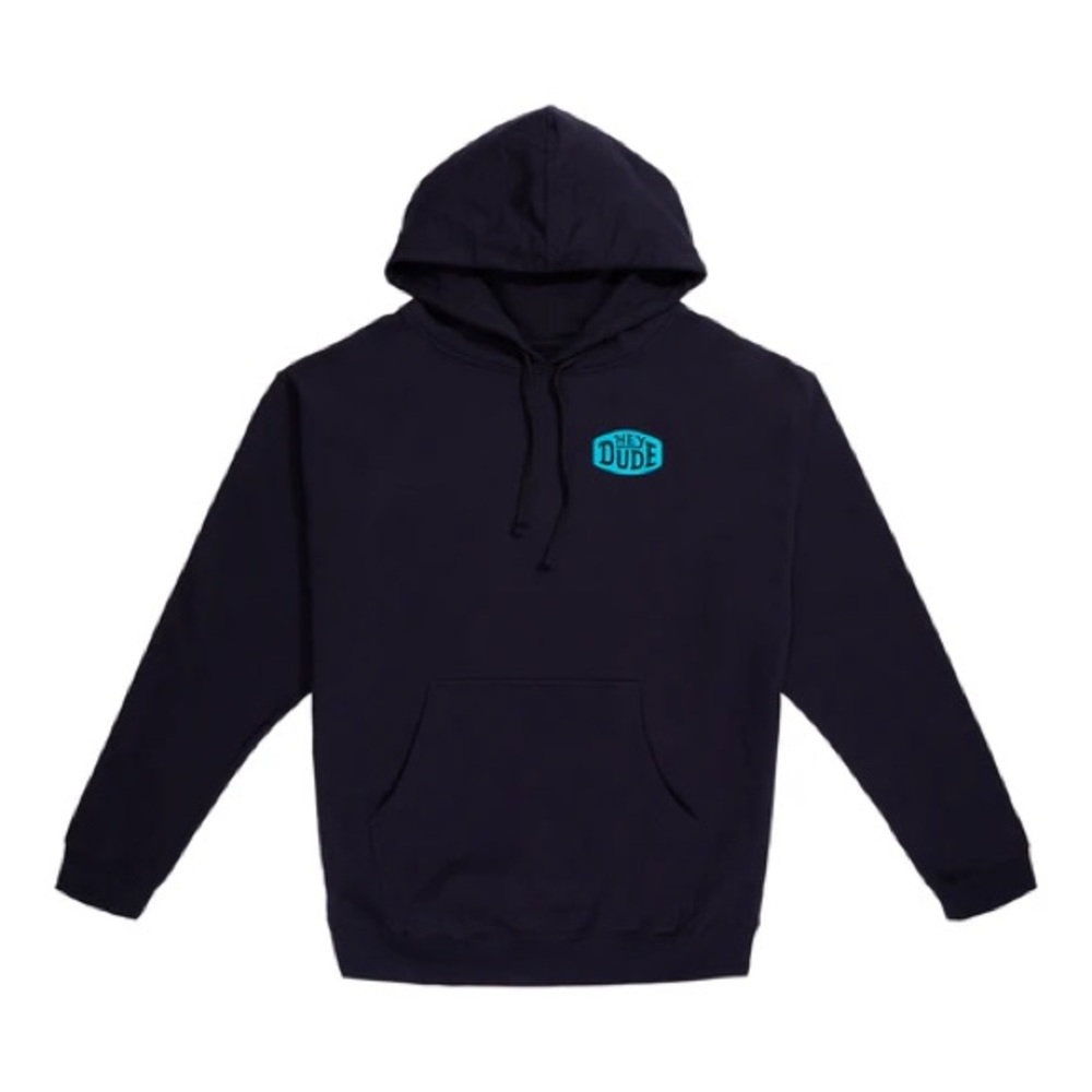 Hey Dude Navy”Modern Trout Hoodie” NWT